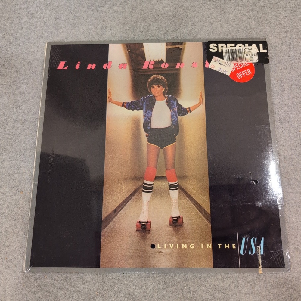 Linda Ronstadt Living in the USA Vinyl LP Album 1978 Asylum Records 6E-155